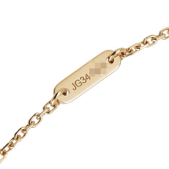 Van Cleef & Arpels Sweet Alhambra Pendant Necklace Vcarf69100 18K Yellow Gold - Picture 6 of 10